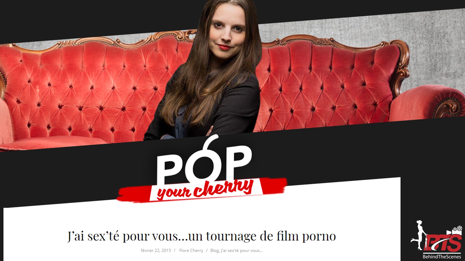 Reportage sur un tournage à Prague – Flore Cherry – 02/2015