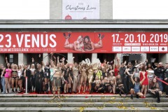 Eroeffnung der 23. Venus Berlin,  Internationale Fachmesse auf dem Messegelaende am Funkturm.
© Agentur Baganz,17.10.2019
