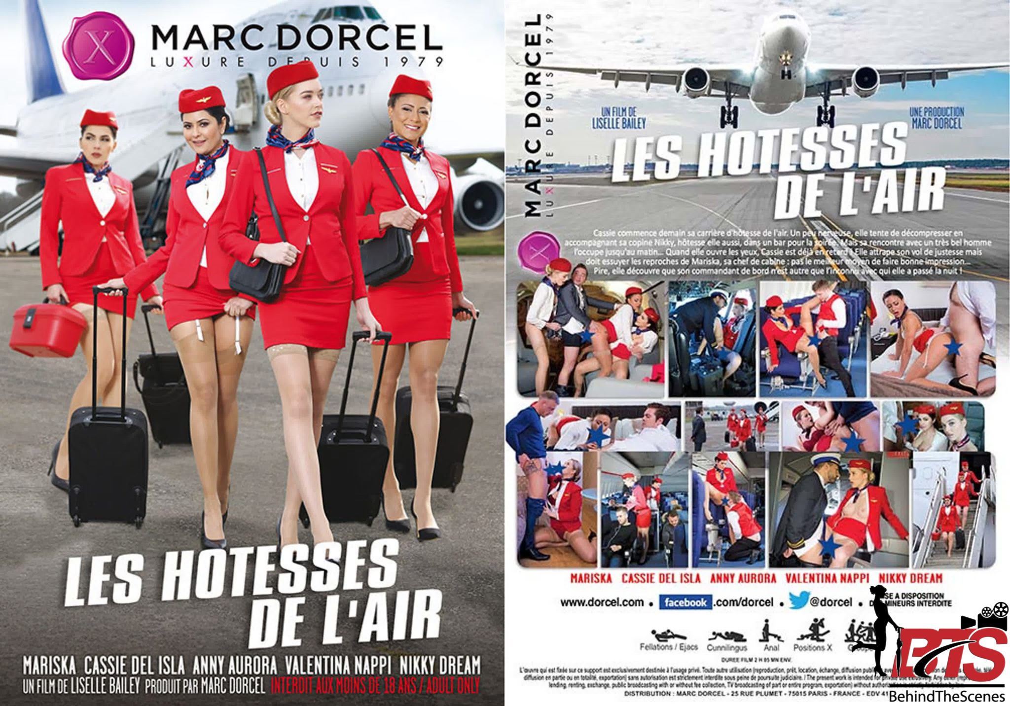 Dvd Les H Tesses De L Air Dorcel Behind The Scenes